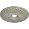 Ekena Millwork Ashley Ceiling Medallion (Fits Canopies up to 4 3/4"), 23 7/8"OD x 4"ID x 2 1/8"P, Flash Gold CM23ASFLS - alternate 4